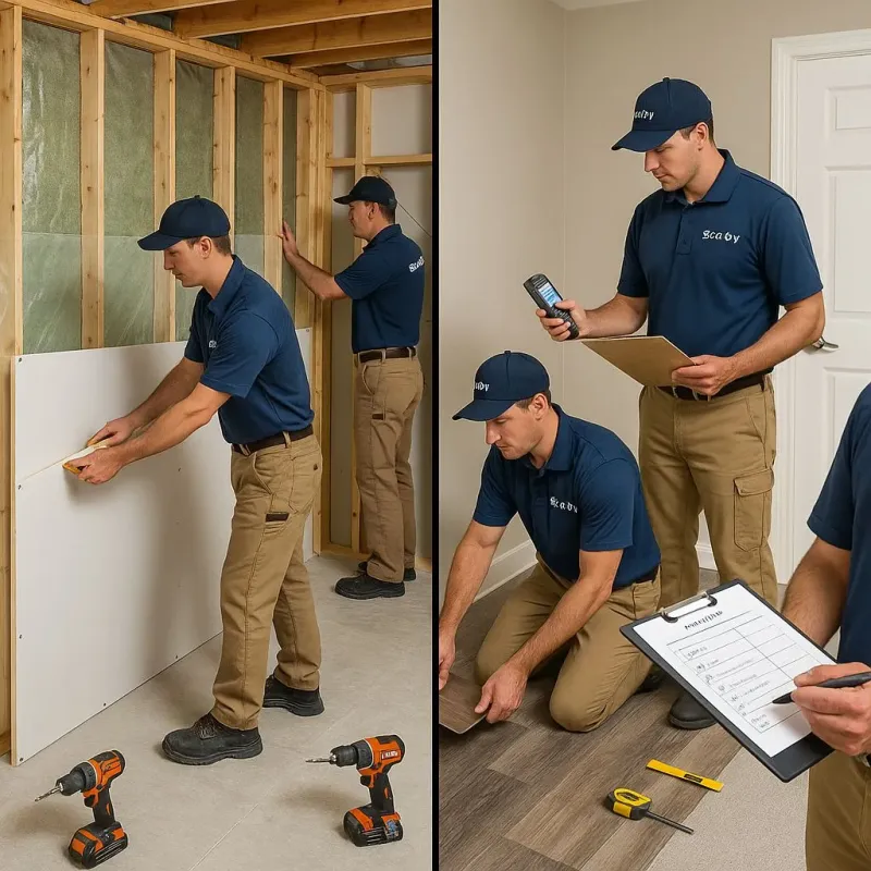 Repairs and Reconstruction process in Wessington Springs, SD